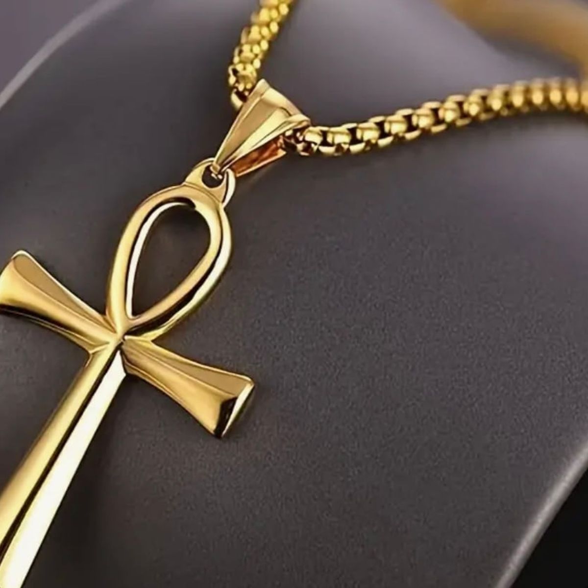 GENERICO - Collar Ankh Egipcio  Amuleto de Vida y Energía