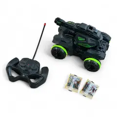 GENERICO - Juguete Tanque A Control Remoto Lanza Gel