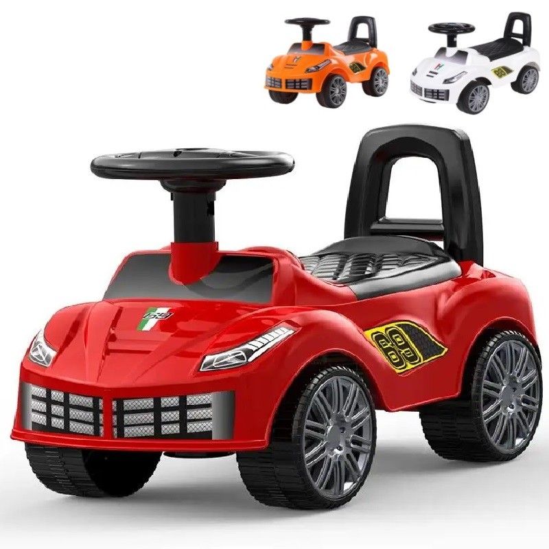 JUGUETON - Correpasillos Auto Ferrari Deportivo Rojo
