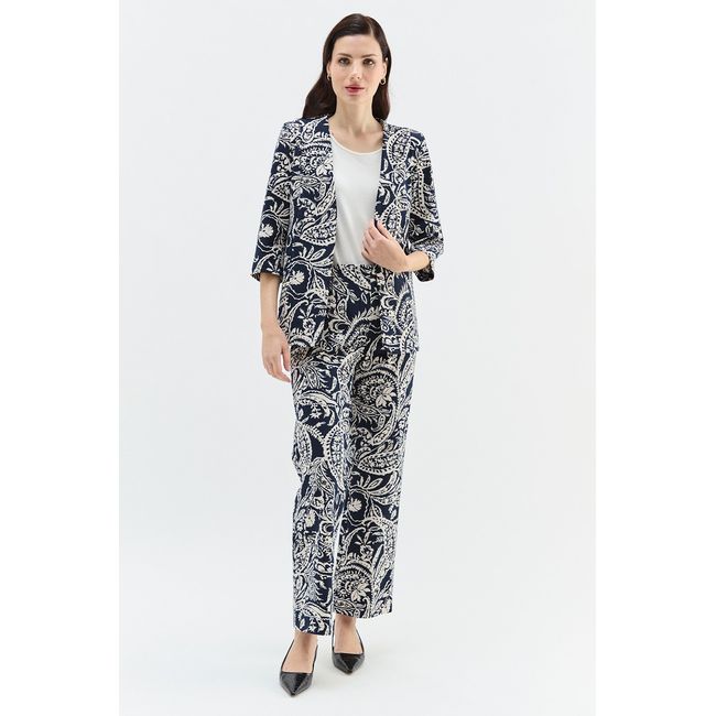 MA GRIFFE - Blazer Azul Marino Mujer Magriffe