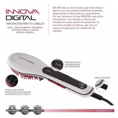 Imagen 2 del producto CEPILLO ALISADOR INNOVA DIGITAL