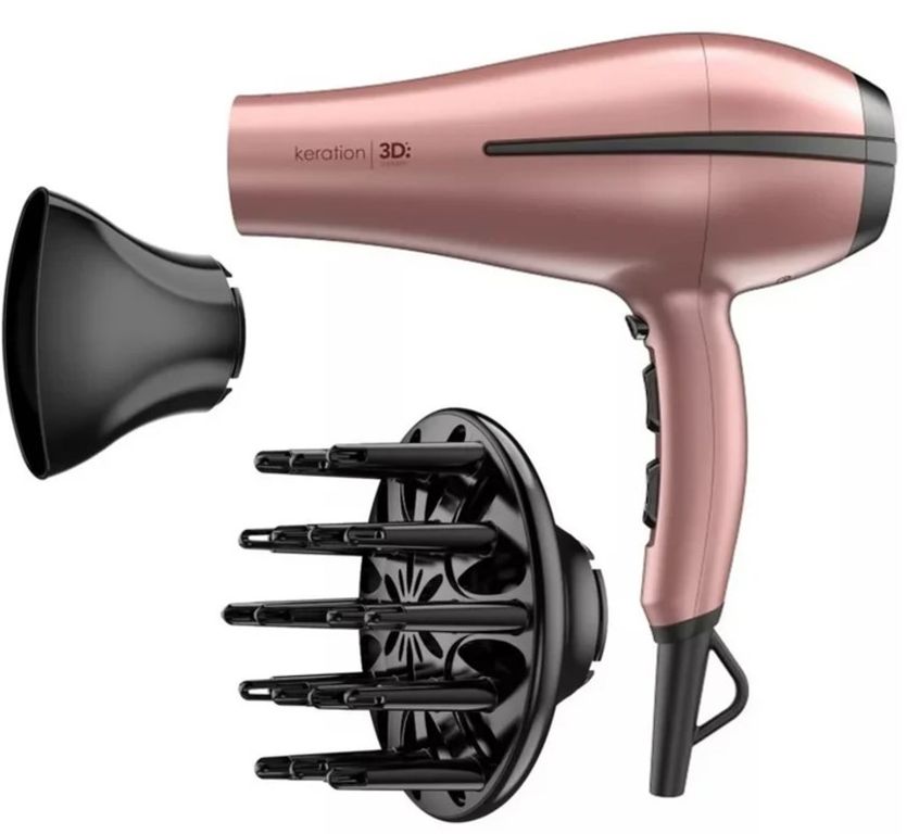 SECADOR DE CABELLO DIVA 3D Keration