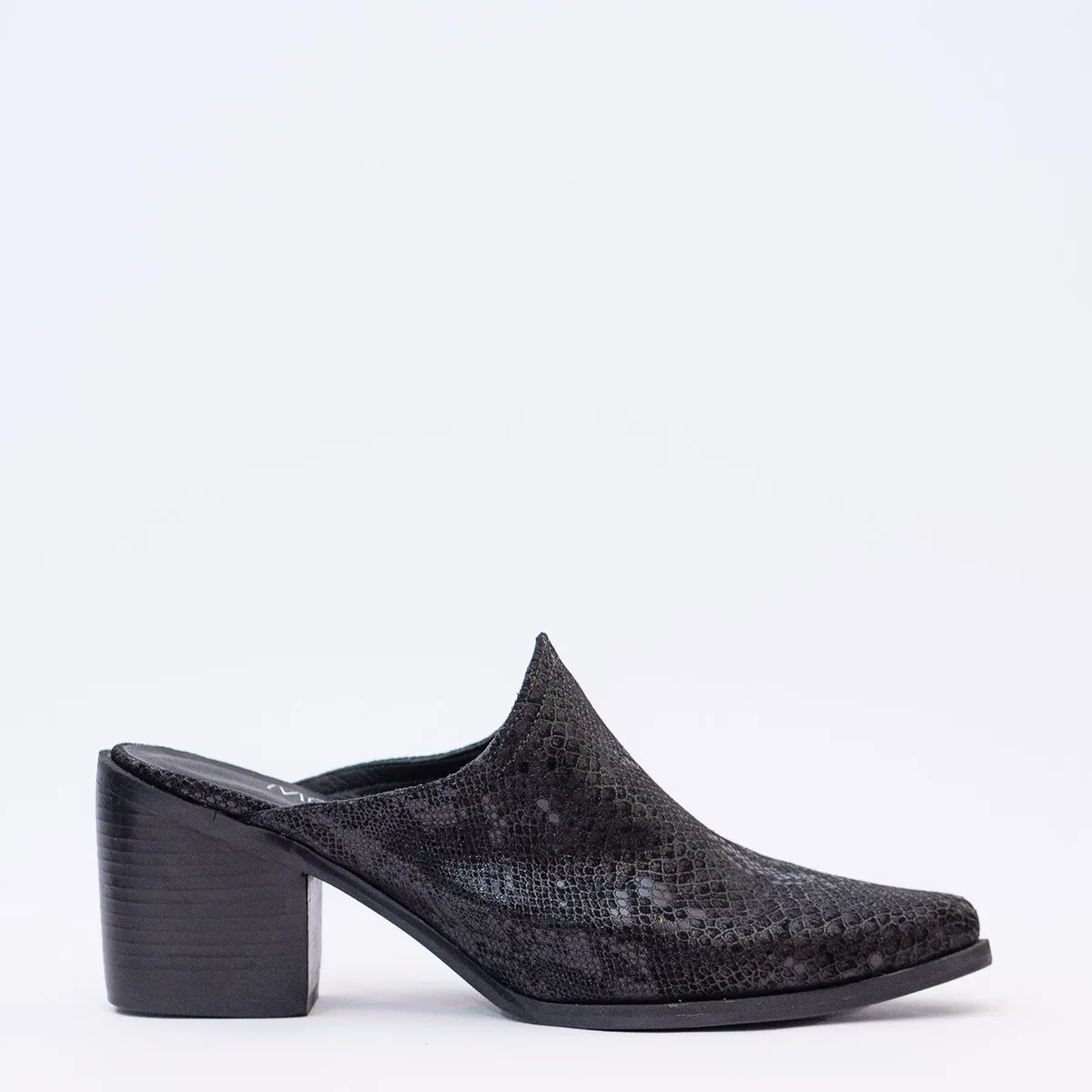 MOSSA - Puntilla Camila Folia Cascabel Negro