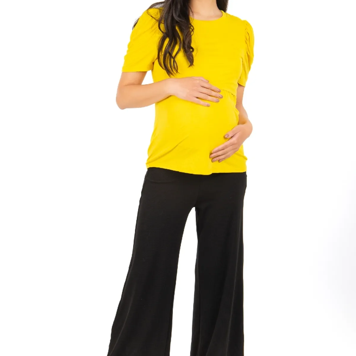 MADREMIA - Polera Maternal Lactancia Florencia manga corta Madremía