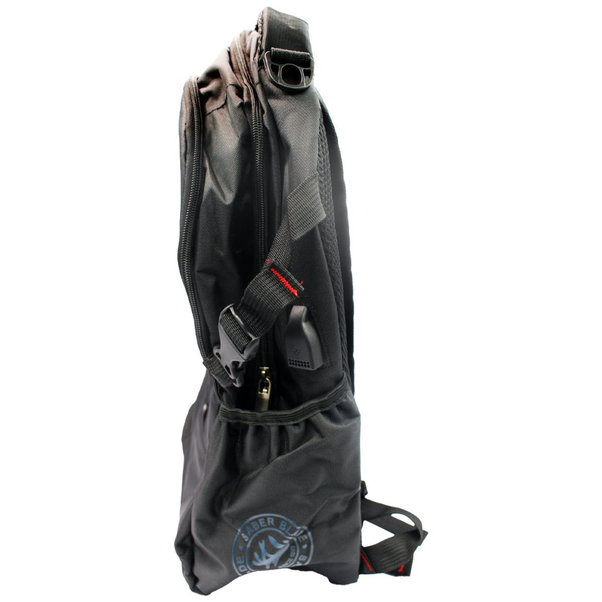 GENERICO - Mochila Impermeable Notebook Puerto USB Negro - SC