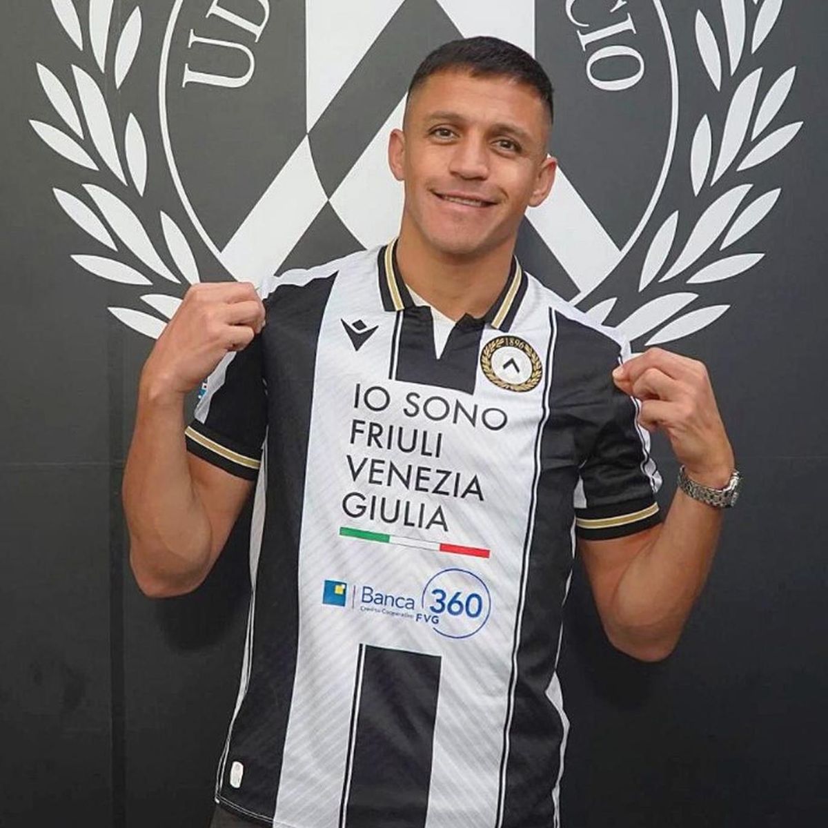 MACRON - Camiseta Macron Udinese Calcio Local 24/25