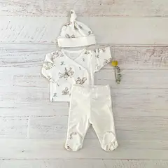 WAWABABY - Ajuar Bebe Algodón Pima Wawa Ardilla