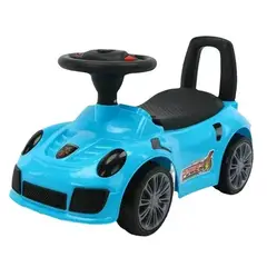 JUGUETON - Correpasillos Auto Porshe Compacto Azul