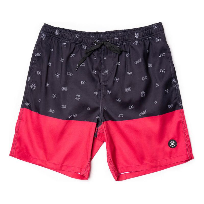 DC SHOES - Traje De Baño Mega Rush 19 Hombre Rojo