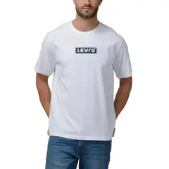 LEVIS - Polera Hombre Relaxed Fit Blanco