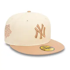NEW ERA - Gorra 59Fifty New York Yankees MLB Color Block Light Beige