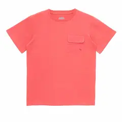 BUBBLE GUMMERS - Polera Manga Corta Niño Bubblegummers Castaño Naranjo