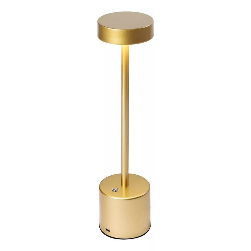 WANT - Lampara Led Velador Táctil Recargable 3000k 4000k6500k