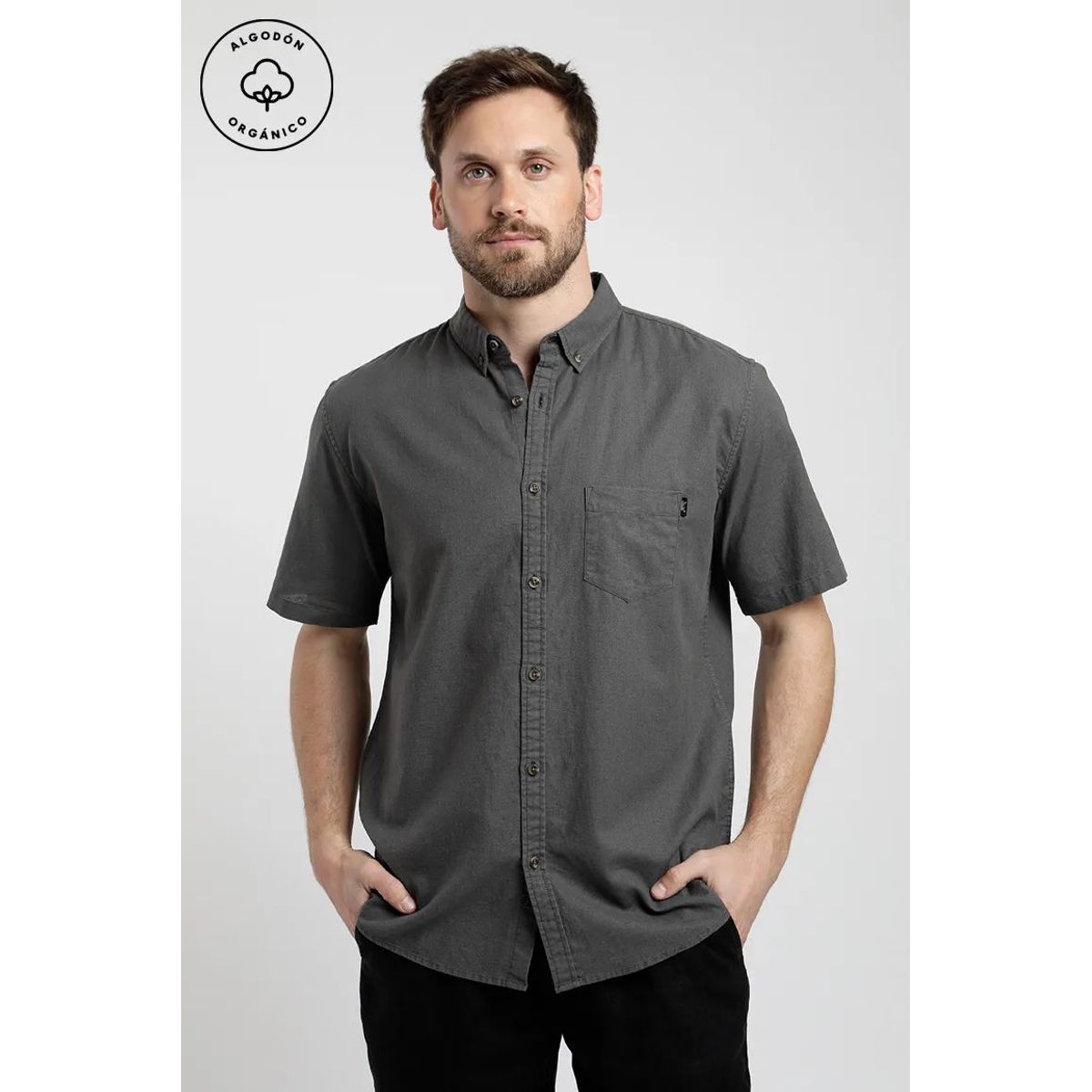 FROENS - Camisa Manga Corta Hombre Classic Froens