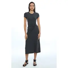 IO - Vestido Largo Gris Mujer