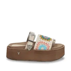 GOTTA - Sandalia Mujer Multicolor Plataforma 55942