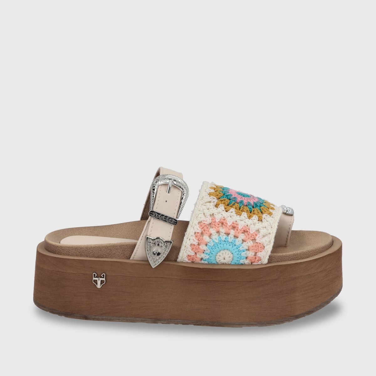 GOTTA - Sandalia Mujer Multicolor Plataforma 55942 Gotta