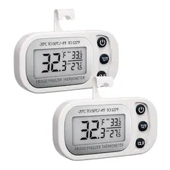 GENERICO - 2pcs Termómetro Para Heladera Digitales Para Cocina Blanco