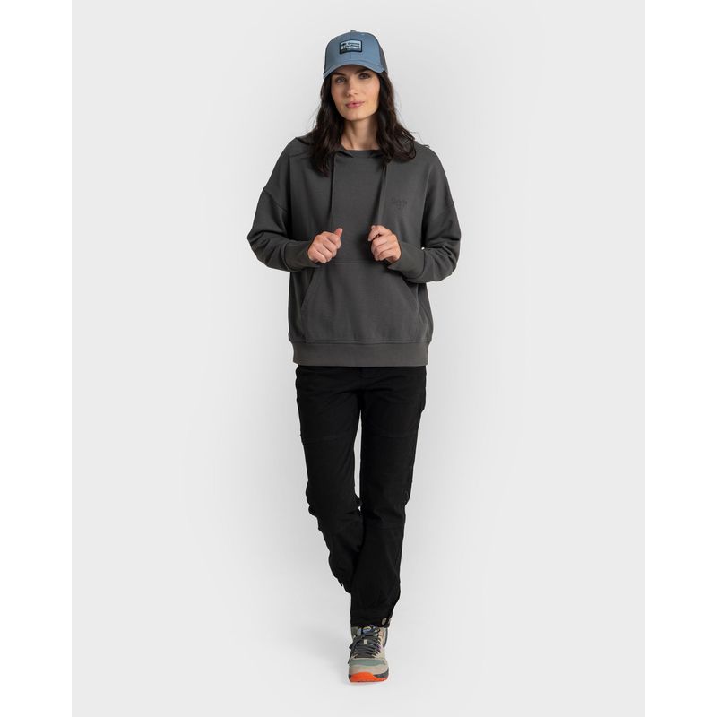 GNOMO - Poleron Hoodie Eco Nakev Mujer Grey Gnomo