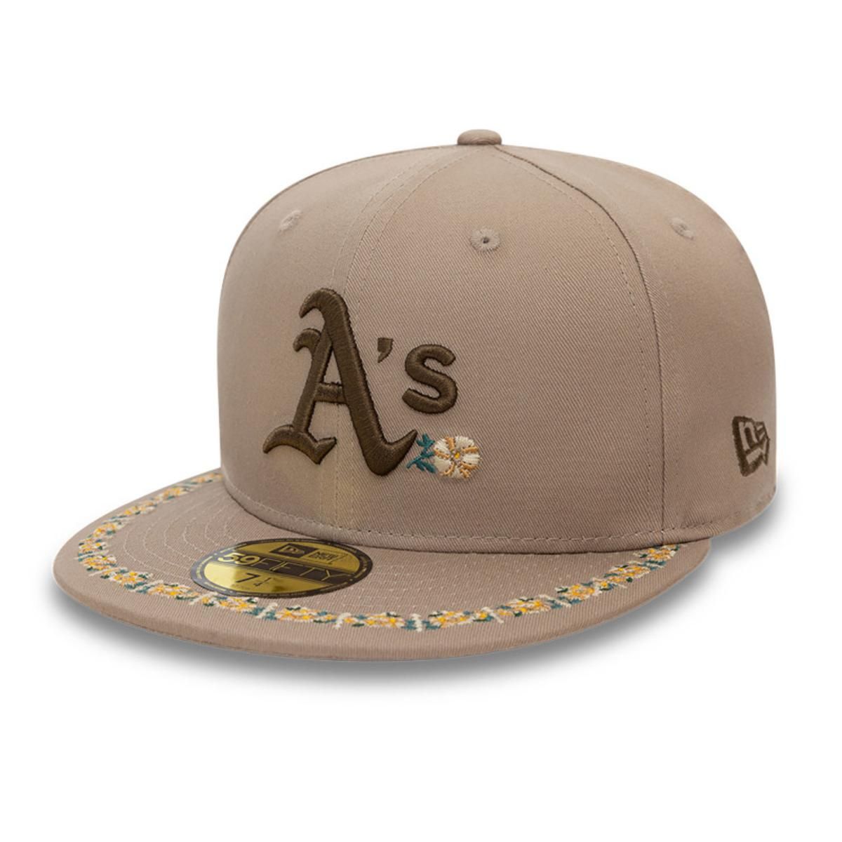 NEW ERA - Gorra 59Fifty Oakland Athletics MLB Floral Border Café