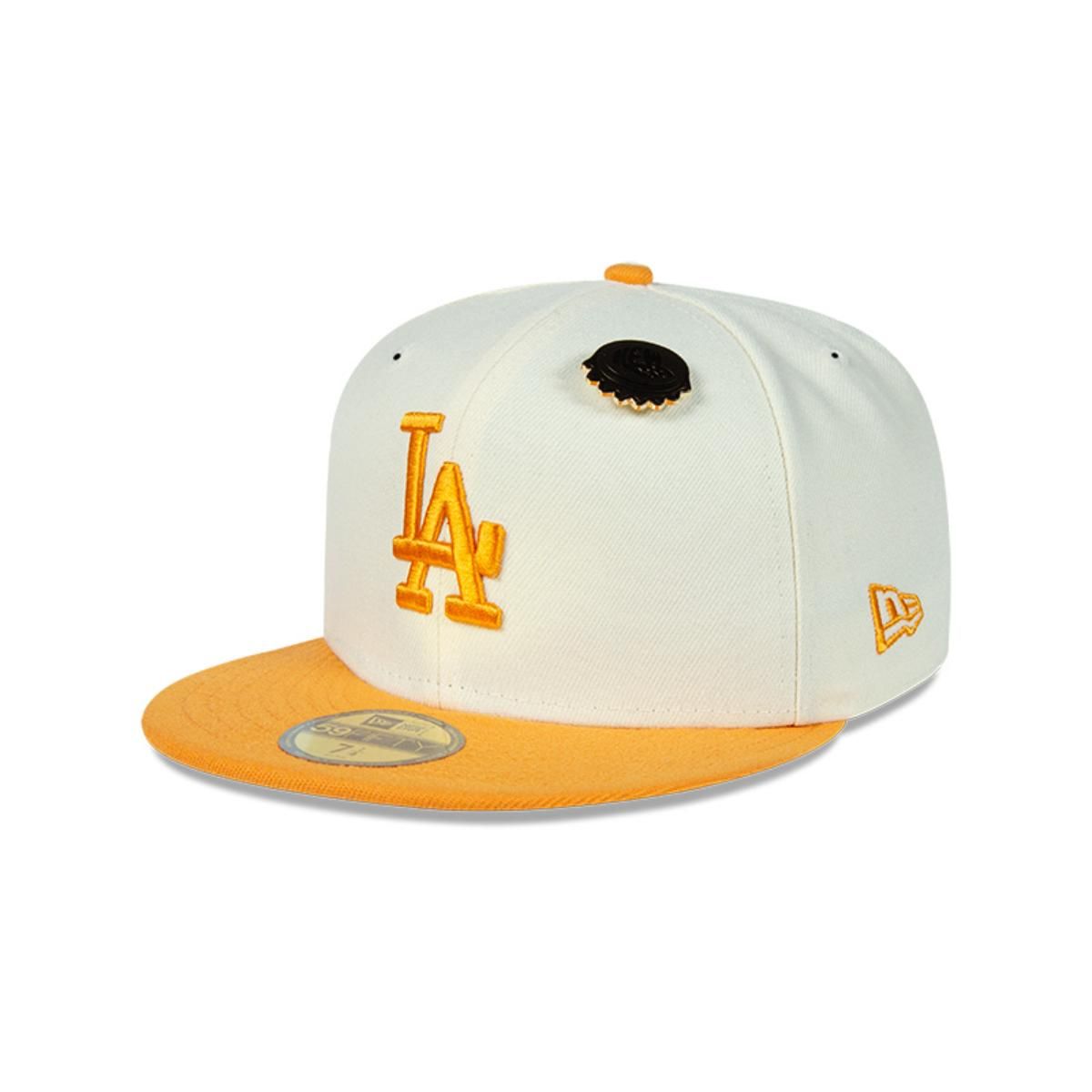 NEW ERA - Gorra 59Fifty Los Angeles Dodgers MLB Beer Pack Stone