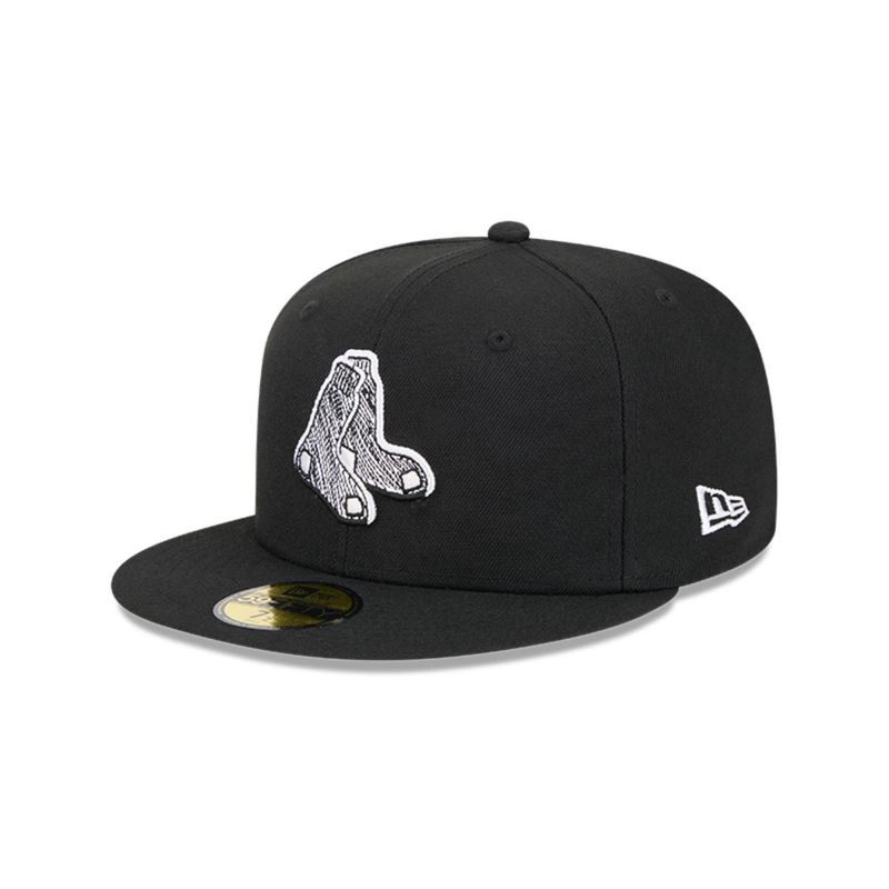 NEW ERA - Gorra 59Fifty Boston Red Sox MLB Lifestyle Energy Black