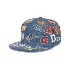 NEW ERA - Gorra 9Fifty Mlb Properties All Over MLB All Over Black