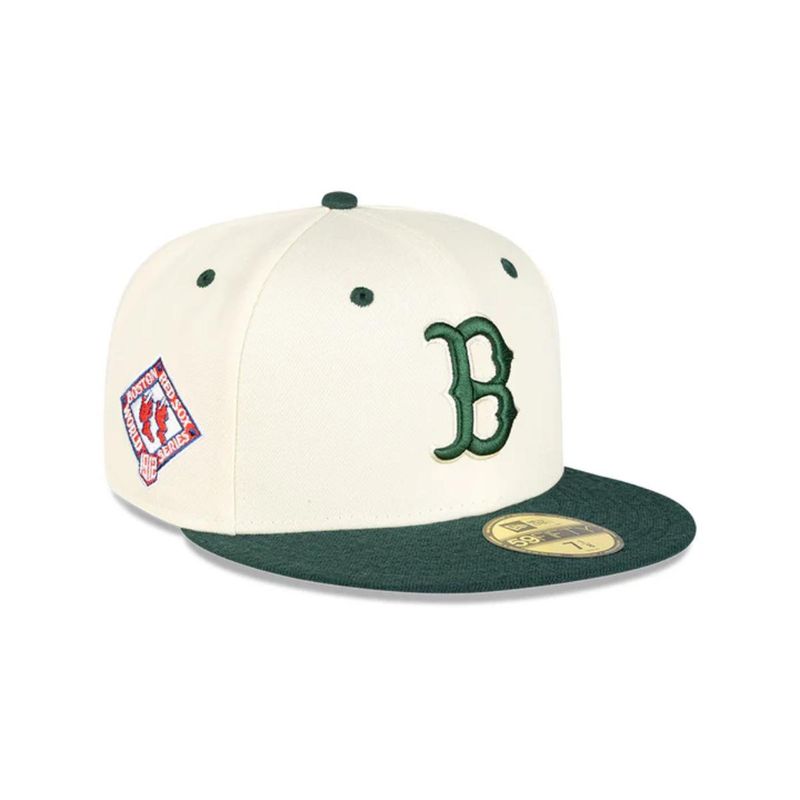NEW ERA - Gorra 59Fifty Boston Red Sox MLB Wool Visor Black