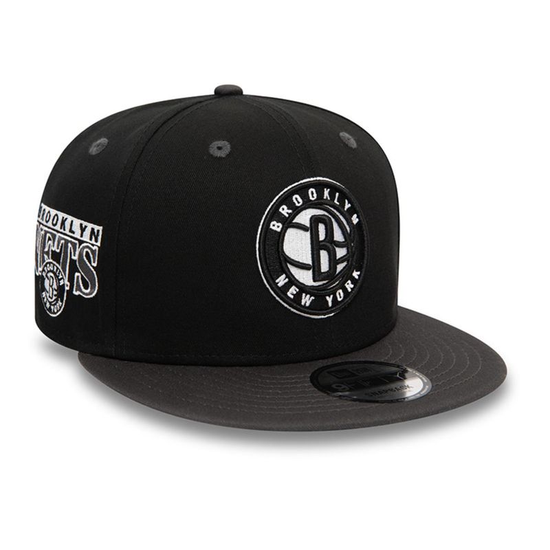 NEW ERA - Gorra 9Fifty Brooklyn Nets NBA Two Tone Black