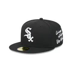 NEW ERA - Gorra 59Fifty Chicago White Sox MLB Team Verbiage Black