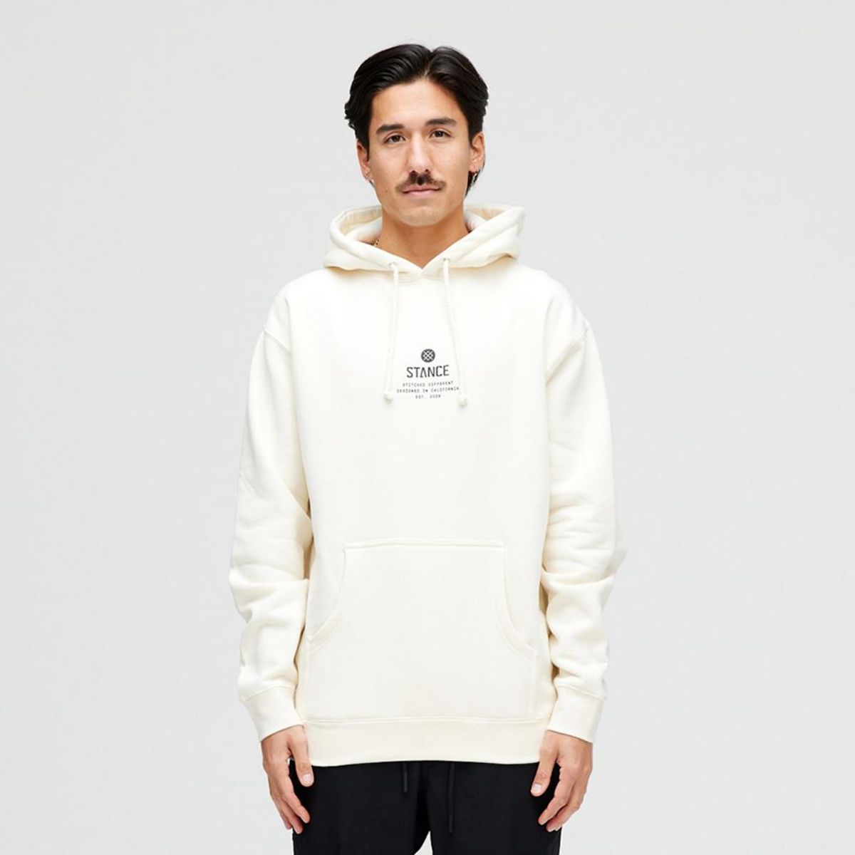 STANCE - Polerón Stance Established Hoodie Bone - Beige
