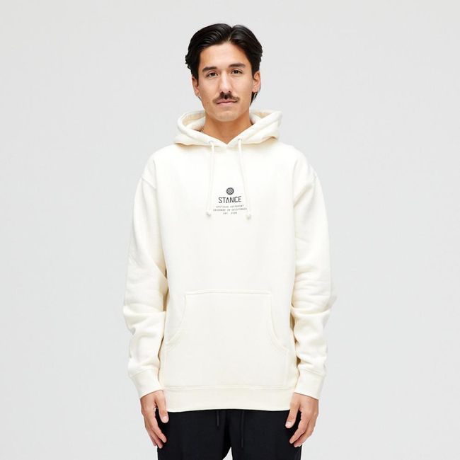 STANCE - Polerón Stance Established Hoodie Bone - Beige