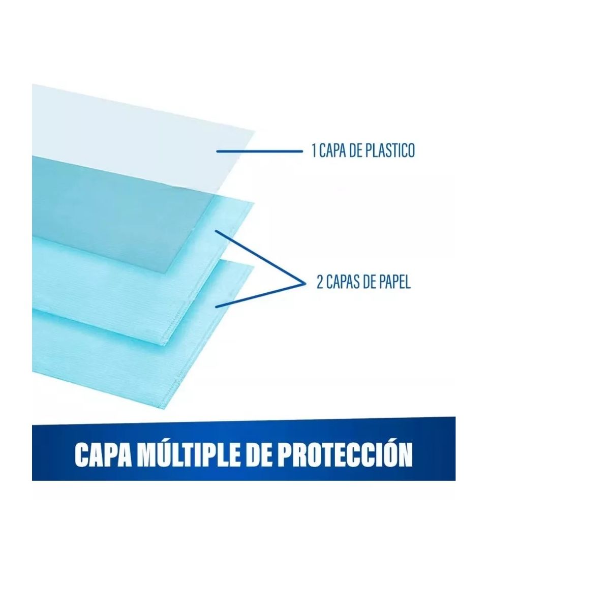 CRAMBERRY - Babero Dental Impermeable Cranberry Campo De Trabajo 100 Uni