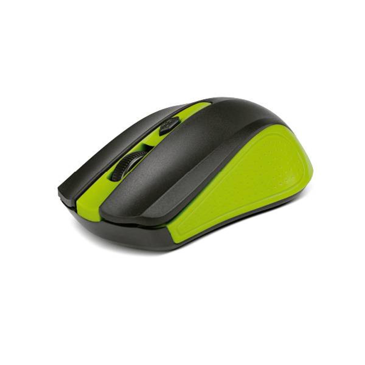 XTECH - Mouse Óptico Xtech Galos Inalámbrico 4 Botones 1600dpi Verde