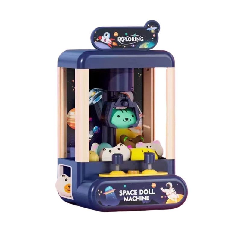 GENERICO - MAQUINA DE GARRA PARA NIÑOS COLOR AZUL