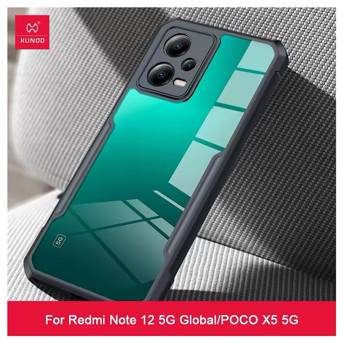 XUNDD - Carcasa XUNDD Military Reforzada Para Xiaomi Note 12 5G