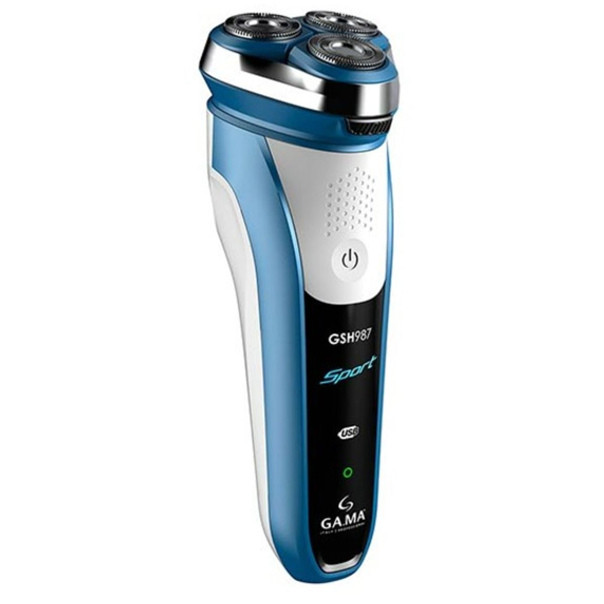 GAMA - AFEITADORA USB GSH987 SPORT AZUL