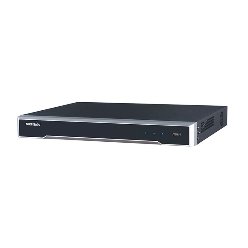 HIKVISION - NVR Hikvision DS-7608NI-Q2-8P 8ch POE 4K - Negro