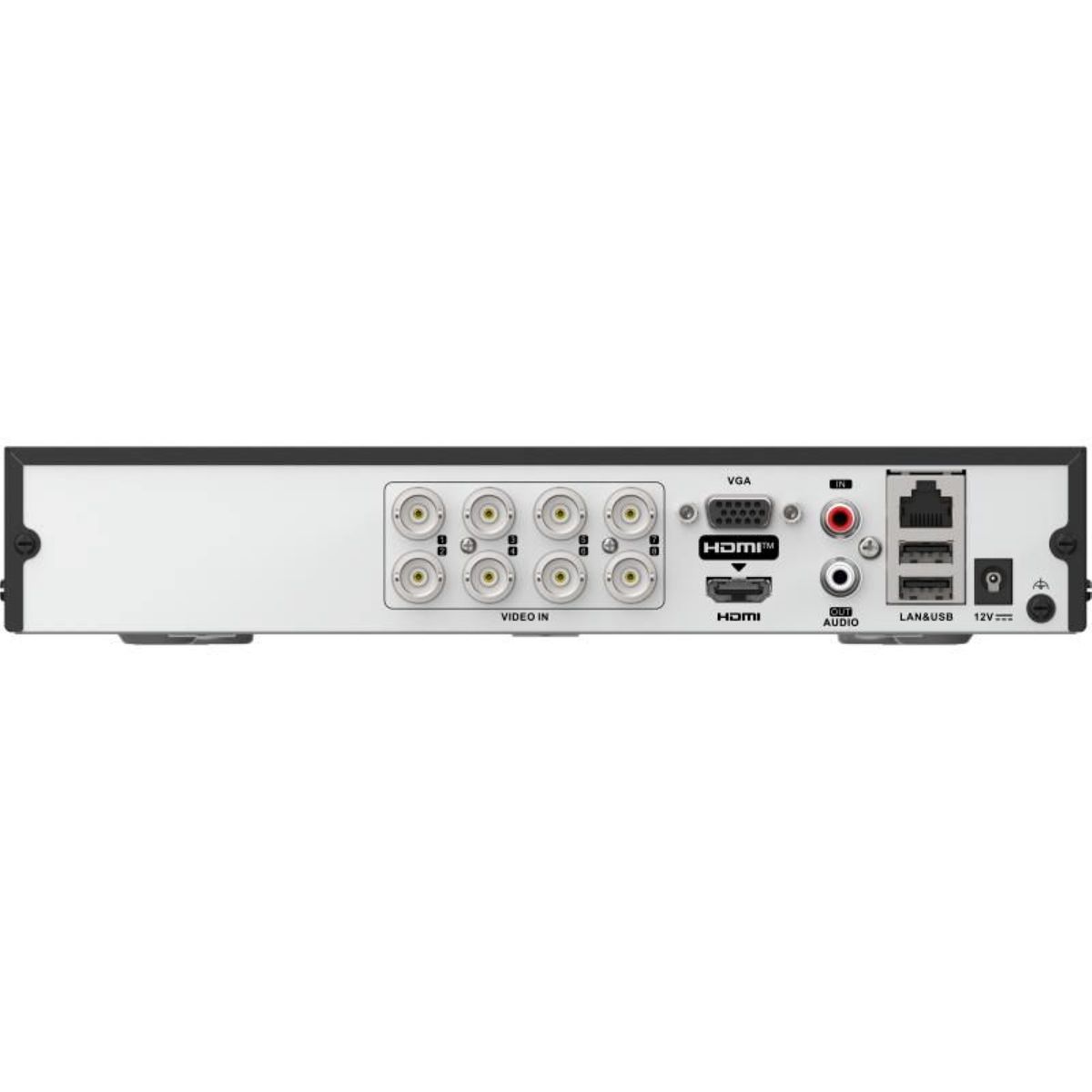 HIKVISION - DVR Hikvision 8ch 720p/1080P 1HDD 1080p Lite:30fps H265 Pro+