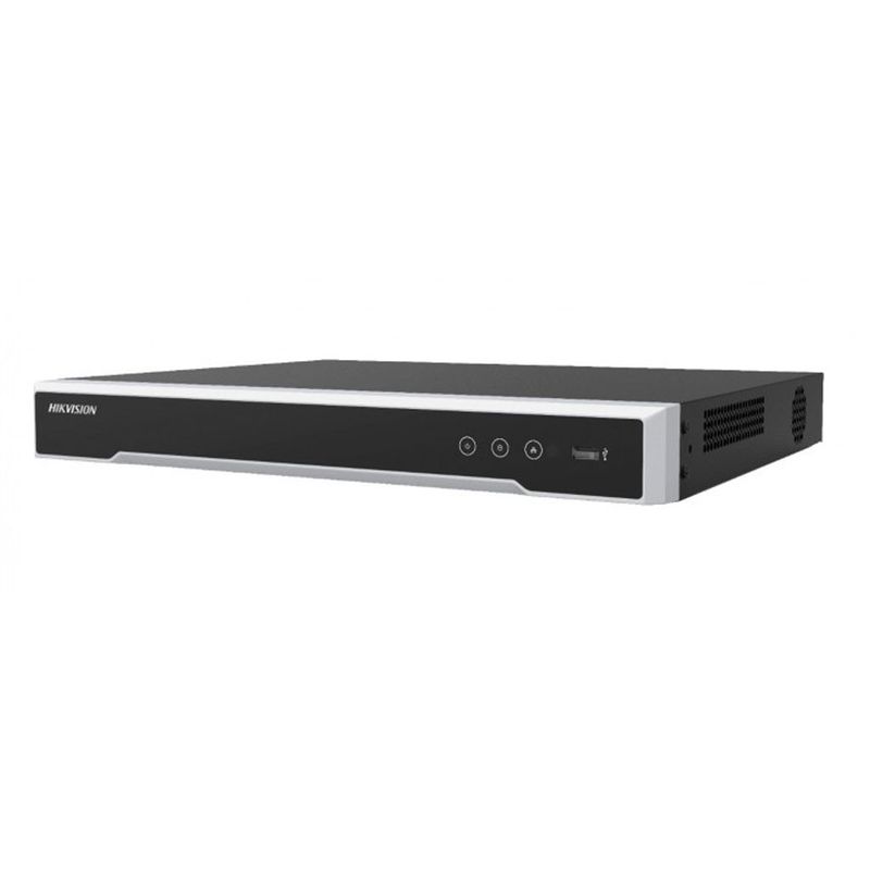 HIKVISION - NVR Hikvision DS-7616NI-Q2 16P 16 Canales 4K UHD Sin Disco - Negro