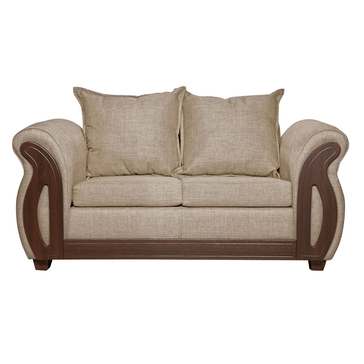 RUZAM MOBEL - SOFÁ 2 CUERPOS ISIDORA BEIGE