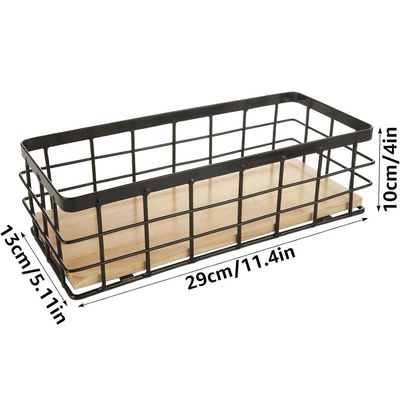 Imagen 2 del producto Canasto Organizador Del Hogar Metalico Cesta Para Cocina Agregar a favoritos