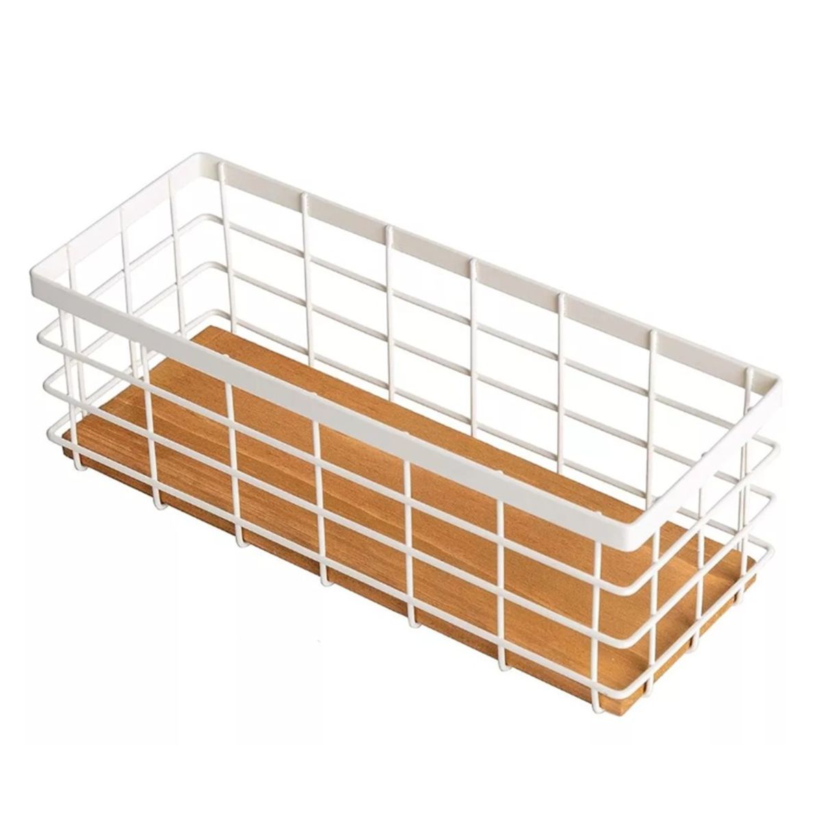 WAKESHOME - Canasto Organizador Del Hogar Metalico Cesta Para Cocina Agregar a favoritos