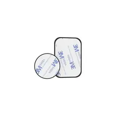 GENERICO - Set 2 Placas Metálica Para Soporte Imán De Celular
