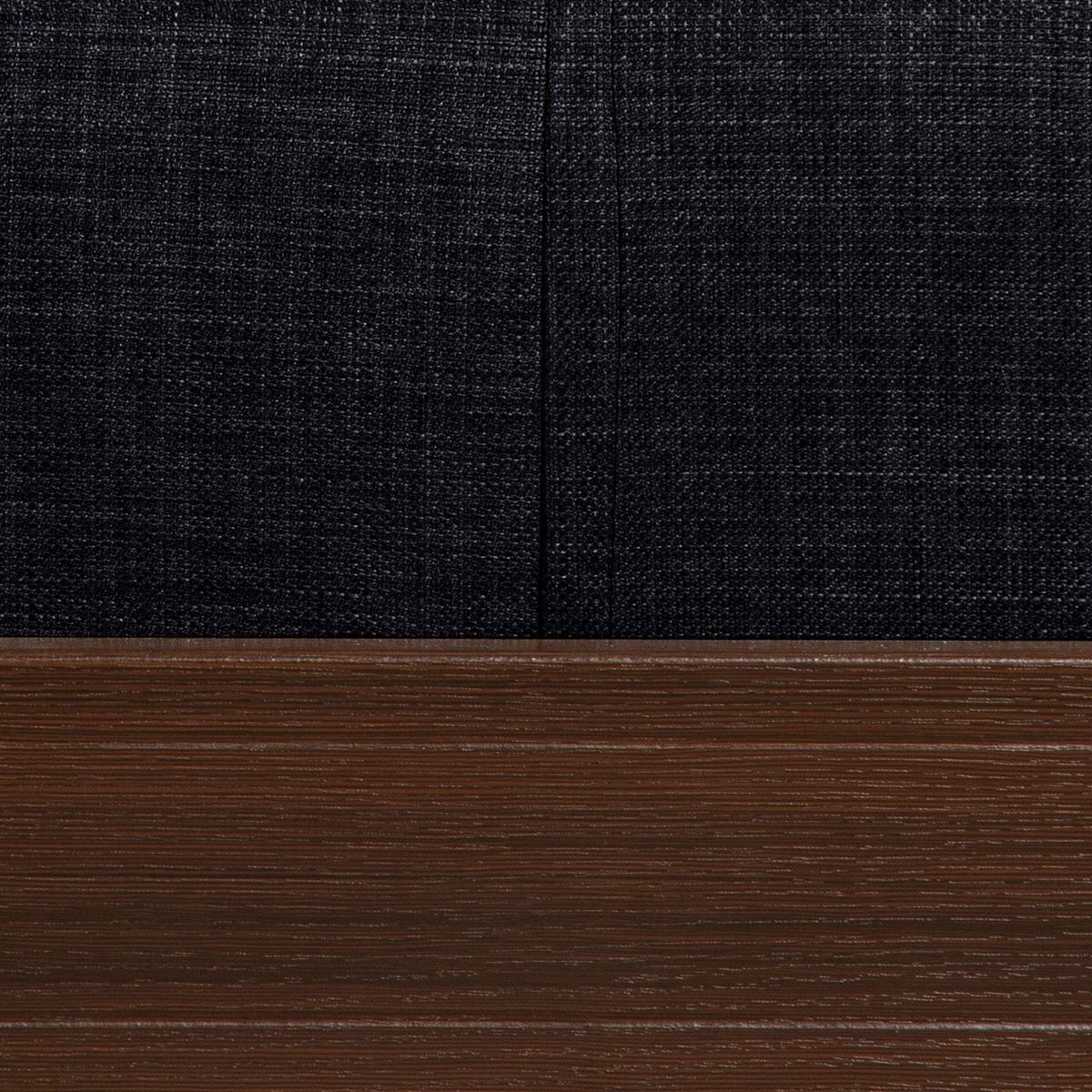 RUZAM MOBEL - SOFÁ 2 CUERPOS ISIDORA NEGRO