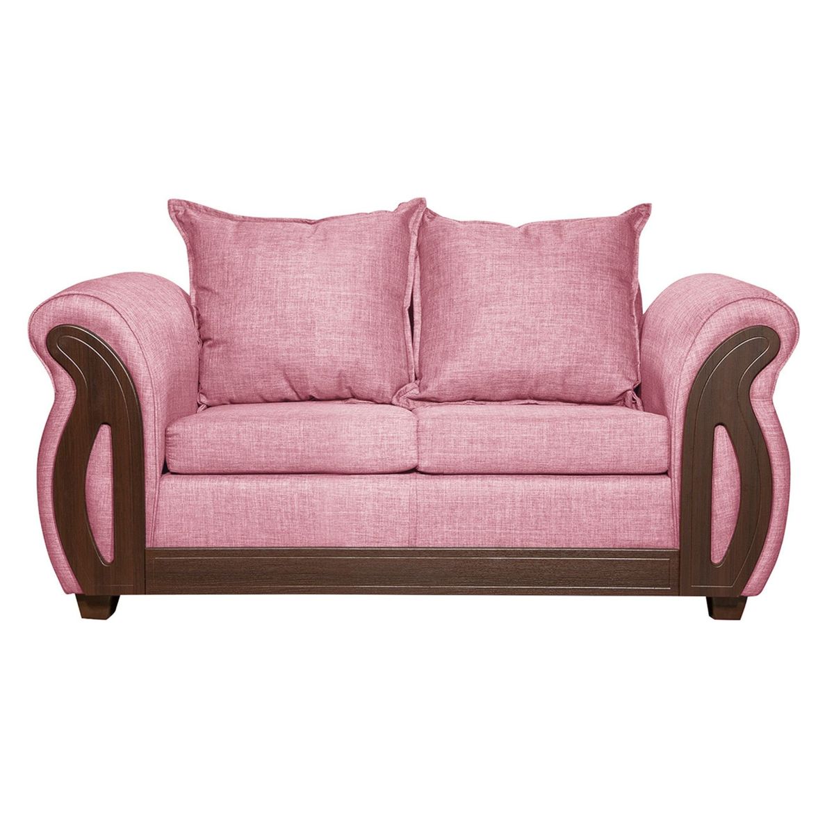 RUZAM MOBEL - SOFÁ 2 CUERPOS ISIDORA PALO ROSA