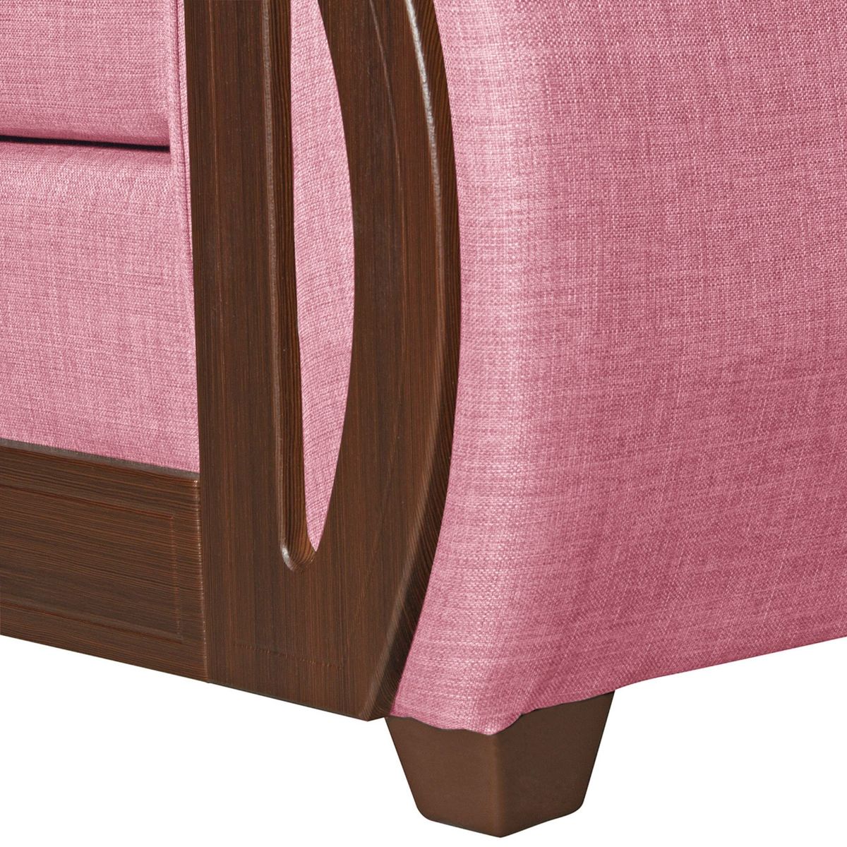 RUZAM MOBEL - SOFÁ 2 CUERPOS ISIDORA PALO ROSA