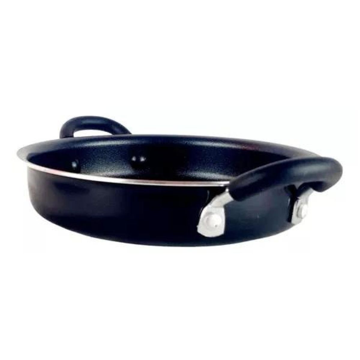 GENERICO - Paila Anti Adherente De 16 Cm Marca Wens Color Negro