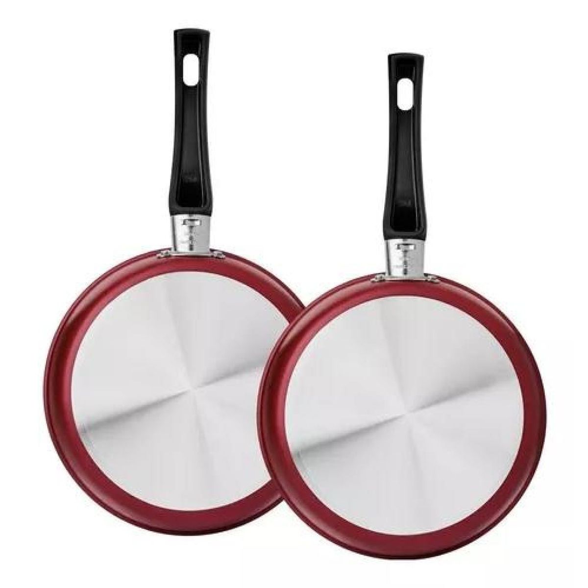 GENERICO - Sartén Doble Antiadherente para Tortillas Tramontina de 20 cm