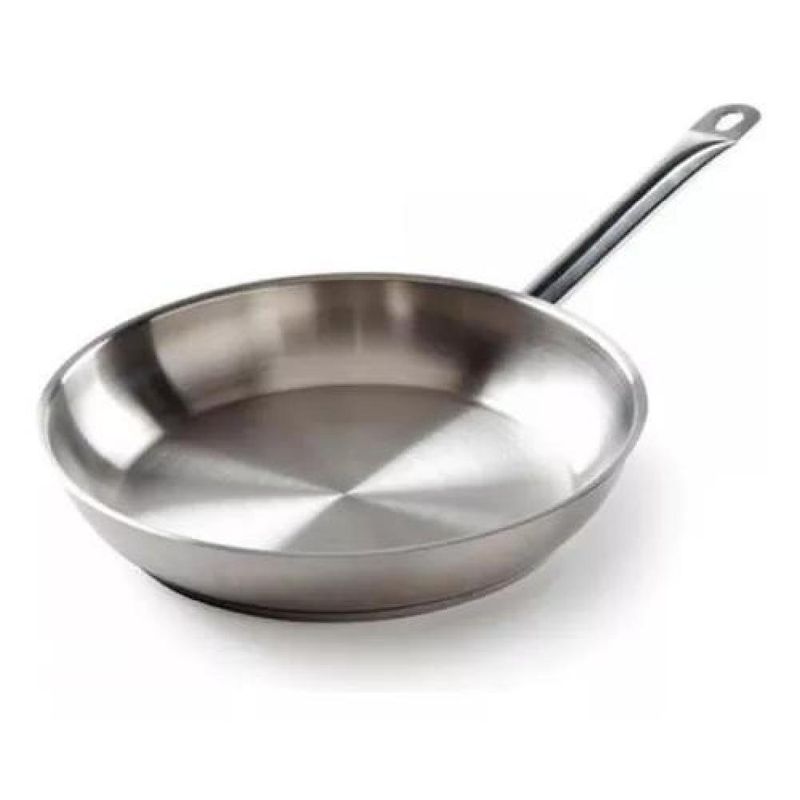 GENERICO - Sarten Acero Inox C Fondo Difusor 24 Cm